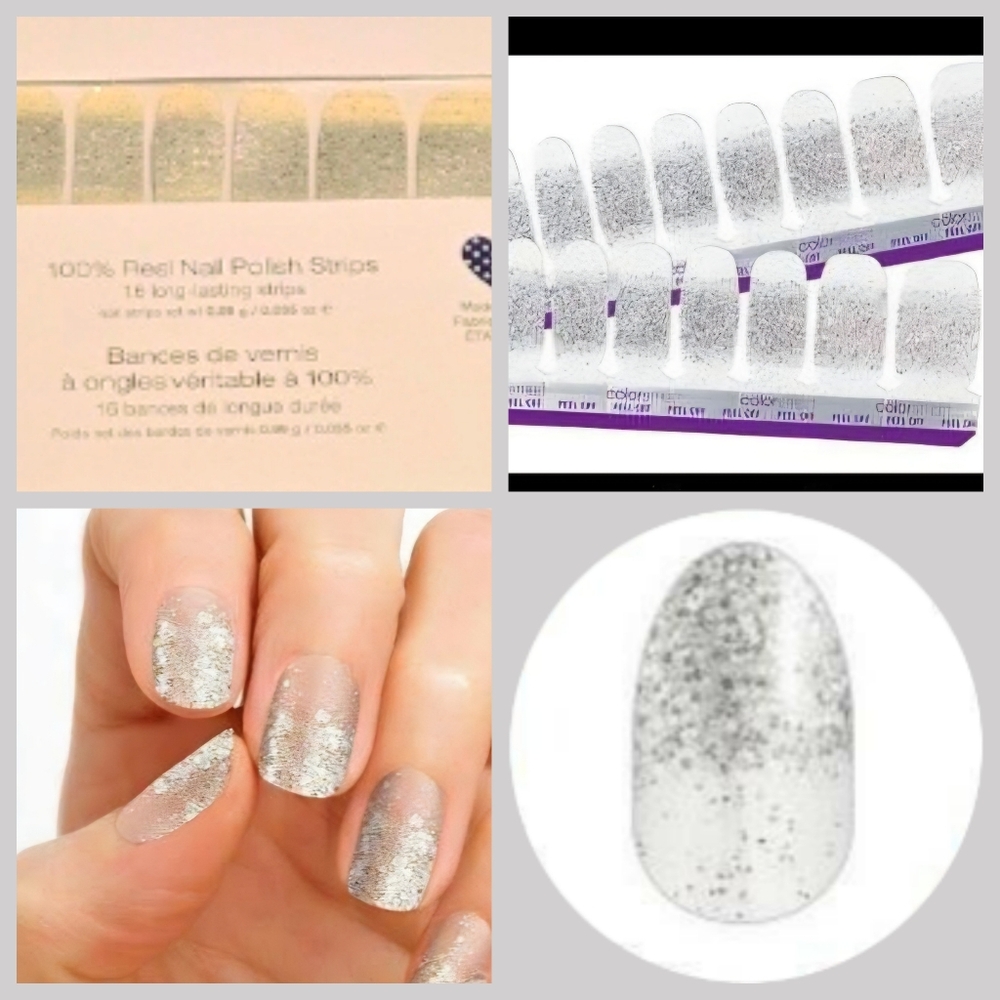 ColorStreet Nail Polish Strips - Dripping in Diamonds - NEW
